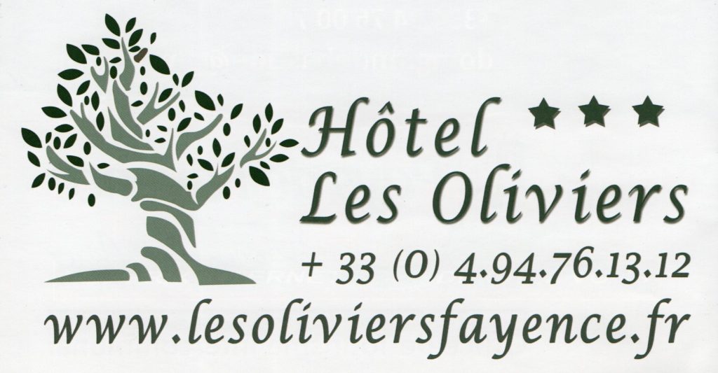 logo hotel les oliviers